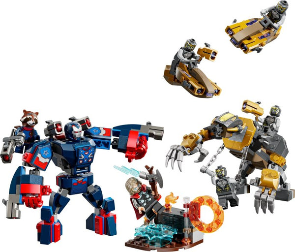 LEGO Marvel Super Heroes 76322 — Thor vs Chitauri din Razbunatorii: Sfârsitul jocului