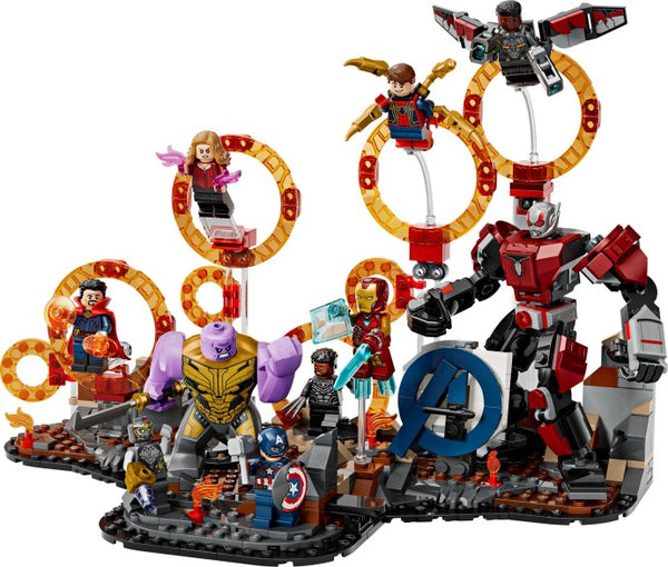 LEGO Marvel Super Heroes 76323 — Razbunatorii: Sfarsitul jocului Batalia finala