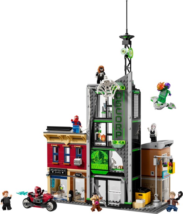 LEGO Marvel Super Heroes 76324 — Omul-Paianjen vs Oscorp