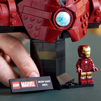LEGO Marvel Super Heroes 76327 — Bust Iron Man MK4 – imagine 4