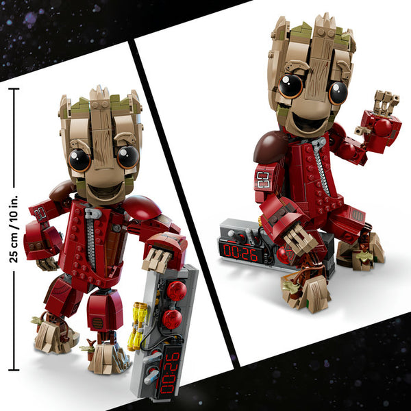 LEGO Marvel Super Heroes 76341 — Groot în uniformă Ravager – imagine 3