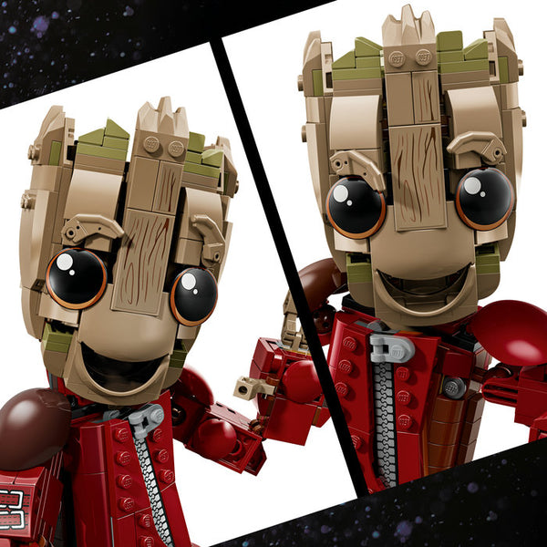 LEGO Marvel Super Heroes 76341 — Groot în uniformă Ravager – imagine 4