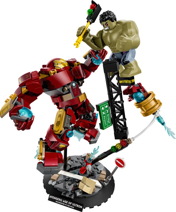 LEGO Marvel Super Heroes 76343 — Bătălie memorabilă: Hulkbuster vs Hulk