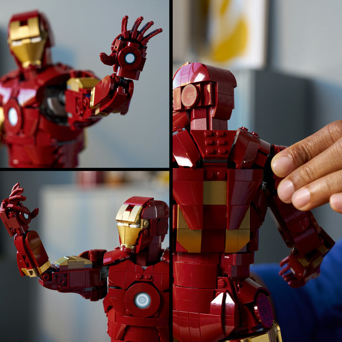 LEGO Marvel Super Heroes 76344 — Ediția de colecție Iron Man Mark 3 – imagine 2