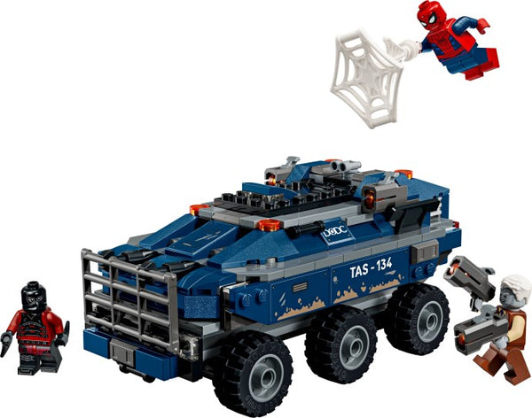 LEGO Marvel Super Heroes 76349 — Urmărire cu Omul Păianjen și mașina închisorii