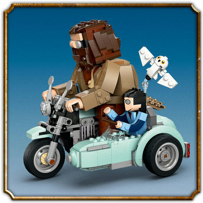 LEGO Harry Potter 76443 — Hagrid™ și Harry pe motocicleta – imagine 9