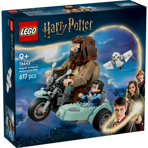 LEGO Harry Potter 76443 — Hagrid™ și Harry pe motocicleta – imagine 2