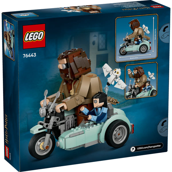 LEGO Harry Potter 76443 — Hagrid™ și Harry pe motocicleta – imagine 3