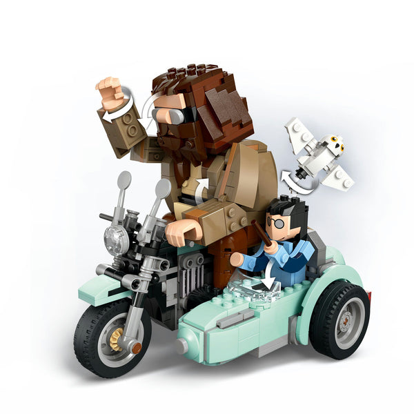 LEGO Harry Potter 76443 — Hagrid™ și Harry pe motocicleta – imagine 5