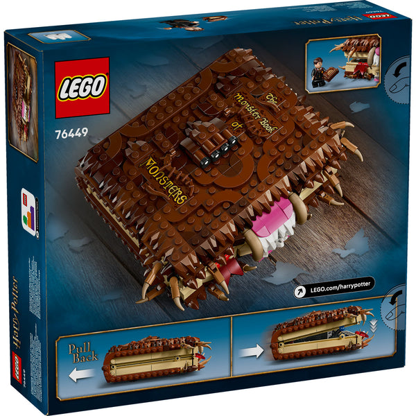 LEGO Harry Potter 76449 — Cartea monștrilor Colți de monstru – imagine 3