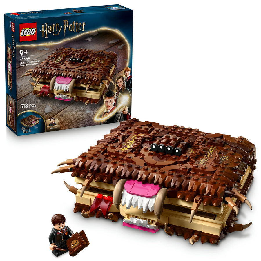 LEGO Harry Potter 76449 — Cartea monștrilor Colți de monstru – imagine 1