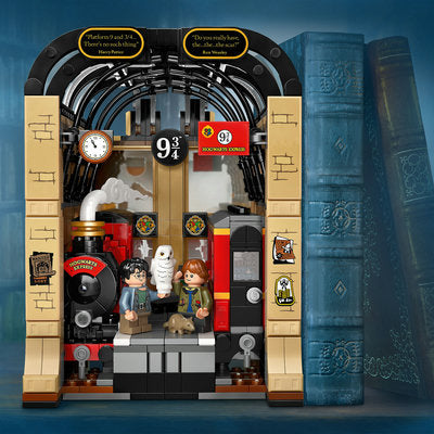 LEGO Harry Potter 76450 — Colțul cu cărți: Expresul Hogwarts – imagine 9