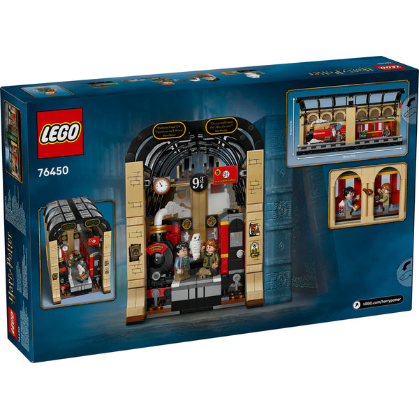 LEGO Harry Potter 76450 — Colțul cu cărți: Expresul Hogwarts – imagine 3