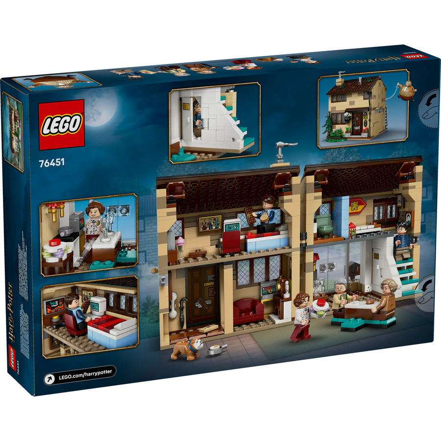 LEGO Harry Potter 76451 — Privet Drive: Vizita mătușii Marge – imagine 3