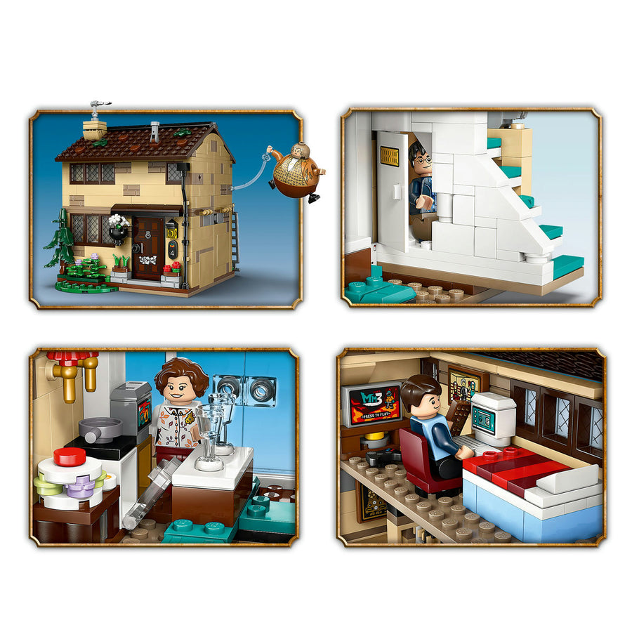 LEGO Harry Potter 76451 — Privet Drive: Vizita mătușii Marge – imagine 5
