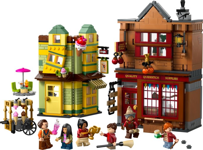 LEGO Harry Potter 76452 — Furnituri Vâjthaț de calitate și magazin de înghețată