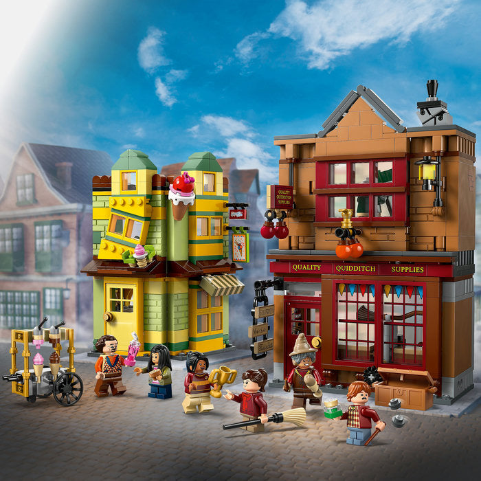 LEGO Harry Potter 76452 — Furnituri Vâjthaț de calitate și magazin de înghețată – imagine 8