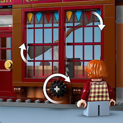 LEGO Harry Potter 76452 — Furnituri Vâjthaț de calitate și magazin de înghețată – imagine 9