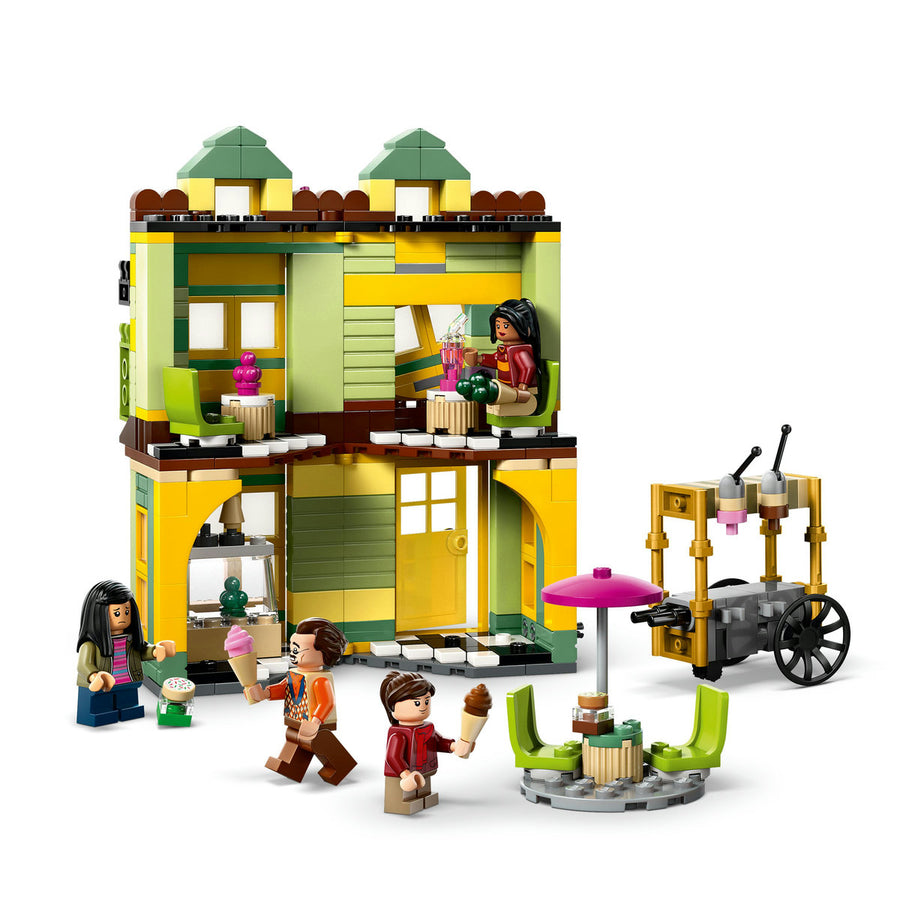 LEGO Harry Potter 76452 — Furnituri Vâjthaț de calitate și magazin de înghețată – imagine 3