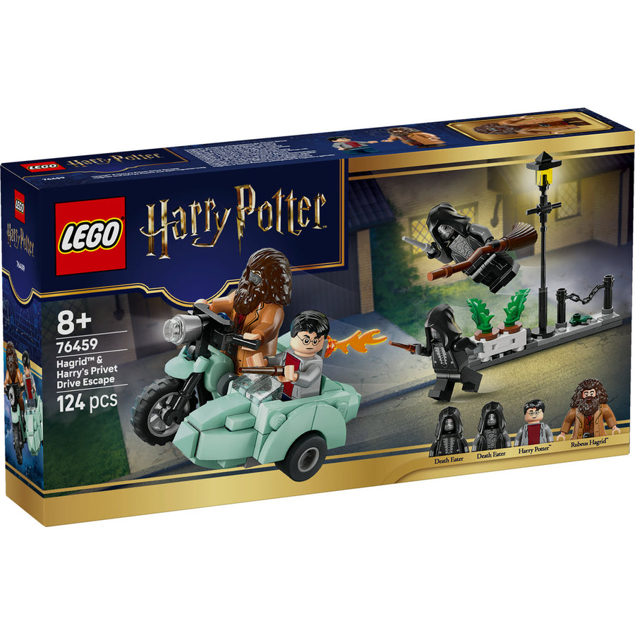 LEGO Harry Potter 76459 — Hagrid™ și Harry în fugă de pe Aleea Boschetelor – imagine 2