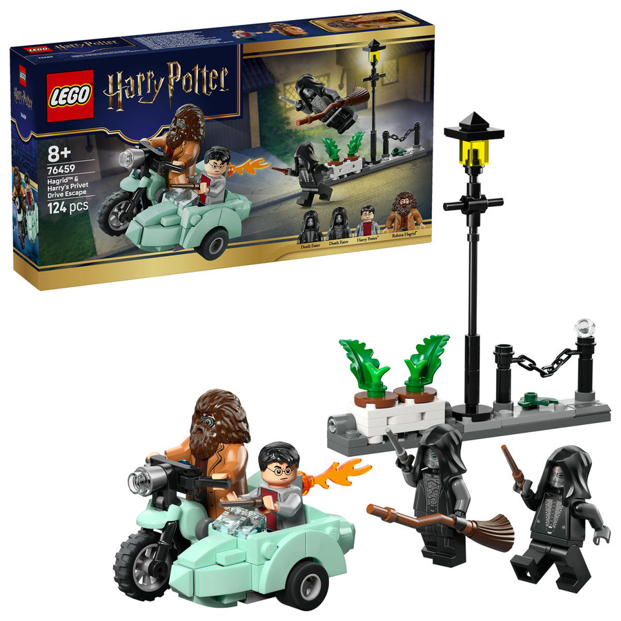 LEGO Harry Potter 76459 — Hagrid™ și Harry în fugă de pe Aleea Boschetelor – imagine 1