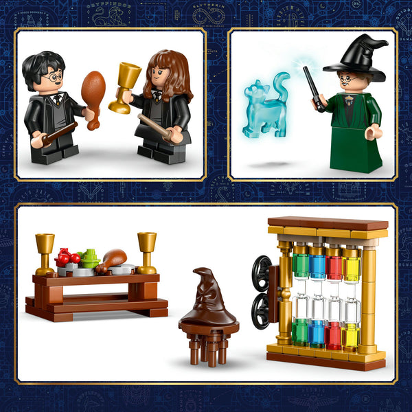 LEGO Harry Potter 76460 — Castelul Hogwarts: Ceremonia Jobenului magic – imagine 4