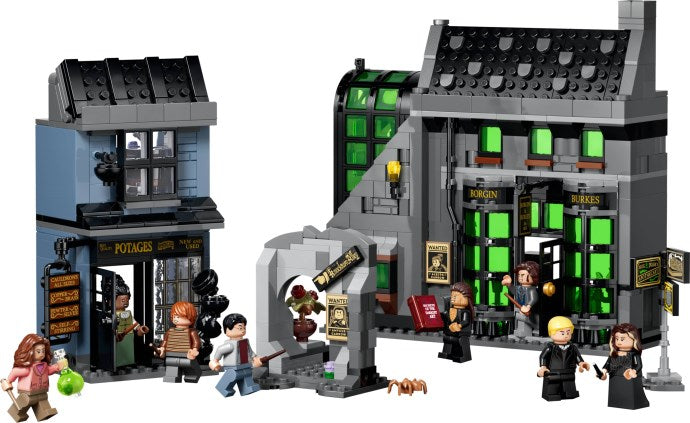 LEGO Harry Potter 76471 — Magazinele de vrăjitorii de pe Aleea Nocturnă