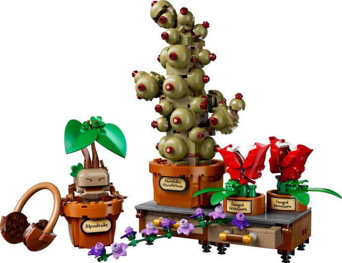 LEGO Harry Potter 76474 — Plante pentru ora de ierbologie de la Hogwarts