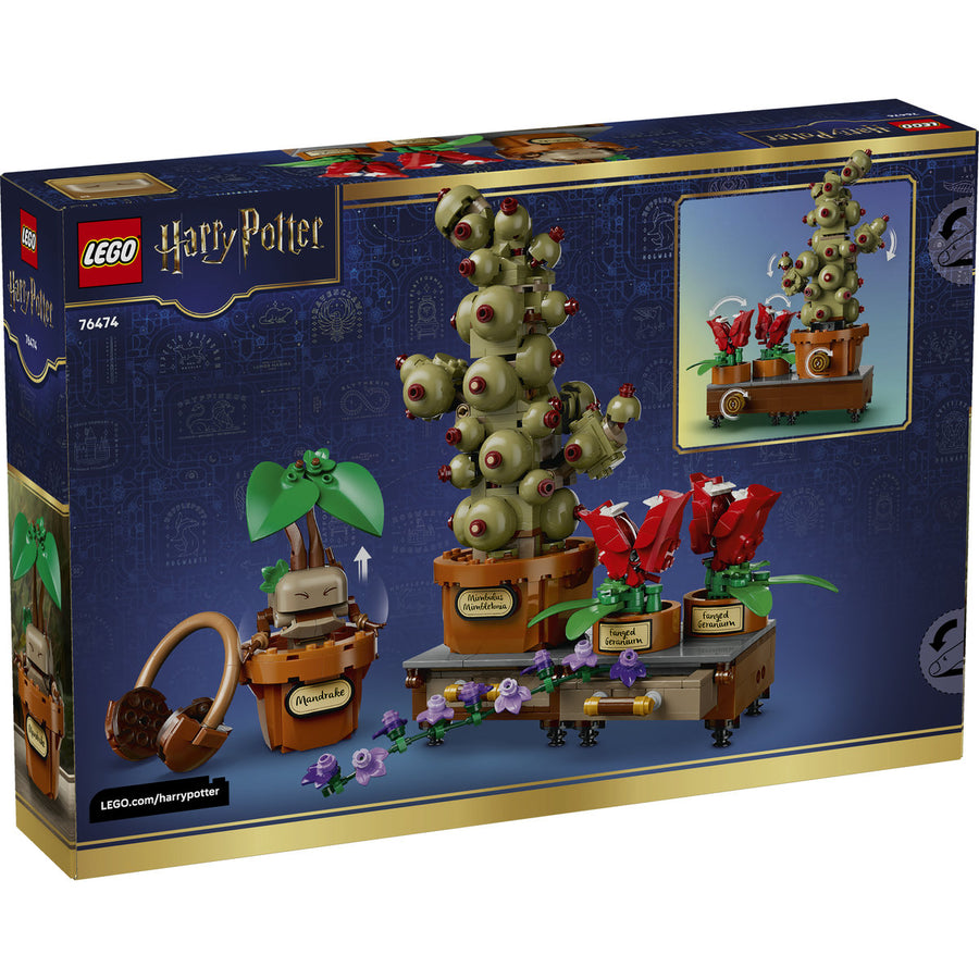 LEGO Harry Potter 76474 — Plante pentru ora de ierbologie de la Hogwarts – imagine 3