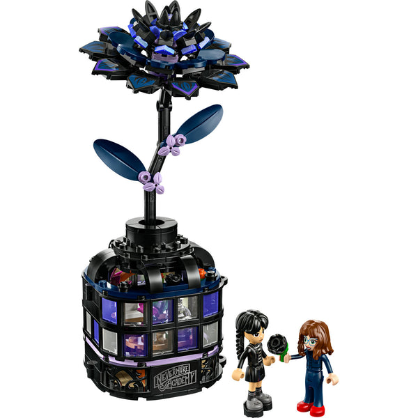 LEGO Wednesday 76784 — Floare de dalie neagra – imagine 7