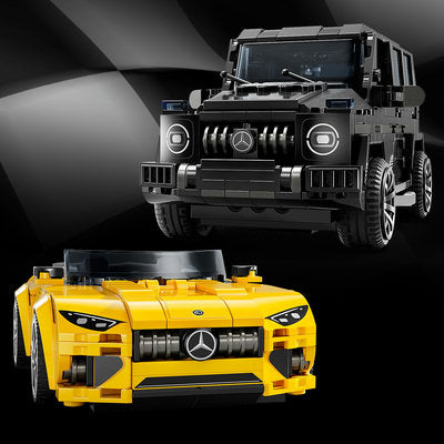 LEGO Speed Champions 76924 — Mercedes-AMG G 63 și Mercedes-AMG SL 63 – imagine 9