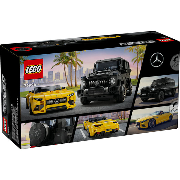 LEGO Speed Champions 76924 — Mercedes-AMG G 63 și Mercedes-AMG SL 63 – imagine 3