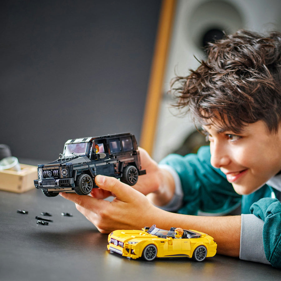LEGO Speed Champions 76924 — Mercedes-AMG G 63 și Mercedes-AMG SL 63 – imagine 5