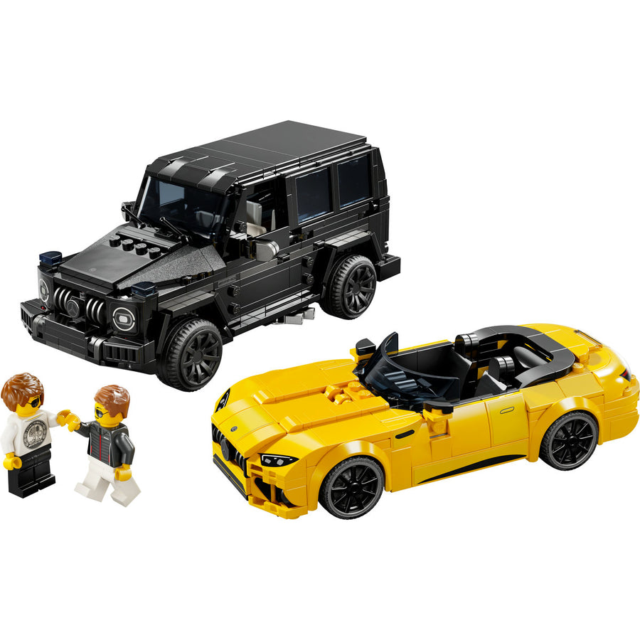 LEGO Speed Champions 76924 — Mercedes-AMG G 63 și Mercedes-AMG SL 63 – imagine 7
