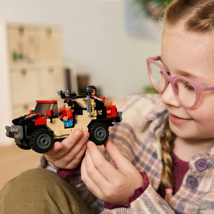 LEGO Jurassic World 76972 — Evadare off-road din calea unui Velociraptor – imagine 8