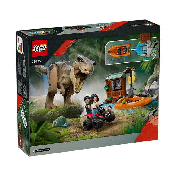 LEGO Jurassic World 76975 — Evadare pe rau din calea unui T. rex – imagine 3