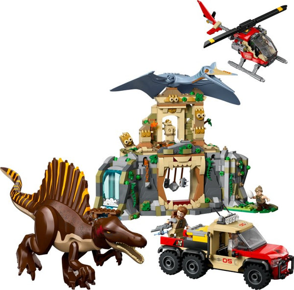 LEGO Jurassic World 76976 — Misiune aeriana cu Spinosaurus și Quetzalcoatlus