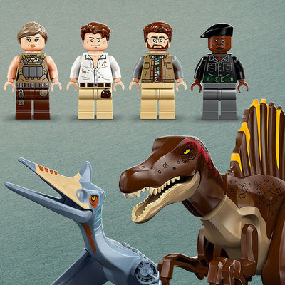 LEGO Jurassic World 76976 — Misiune aeriana cu Spinosaurus și Quetzalcoatlus – imagine 9