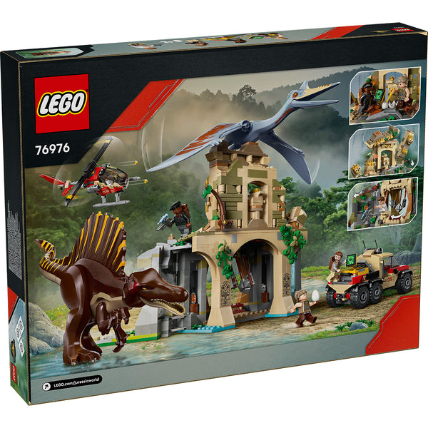 LEGO Jurassic World 76976 — Misiune aeriana cu Spinosaurus și Quetzalcoatlus – imagine 3
