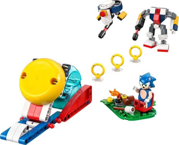LEGO Sonic the Hedgehog 77001 — Înfruntare la focul de tabara al lui Sonic