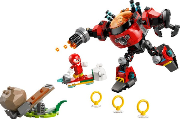 LEGO Sonic the Hedgehog 77005 — Knuckles vs. Dr. Eggman și robotul Egg Crusher