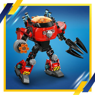 LEGO Sonic the Hedgehog 77005 — Knuckles vs. Dr. Eggman și robotul Egg Crusher – imagine 9