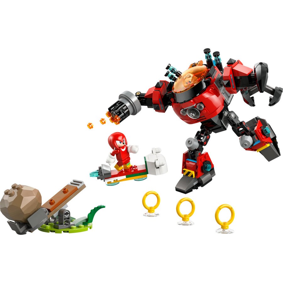 LEGO Sonic the Hedgehog 77005 — Knuckles vs. Dr. Eggman și robotul Egg Crusher – imagine 7