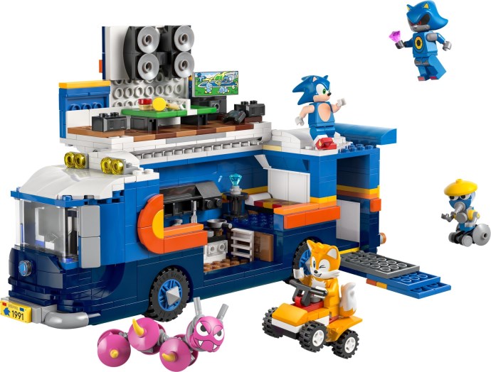 LEGO Sonic the Hedgehog 77006 — Camionul de comanda al echipei Sonic