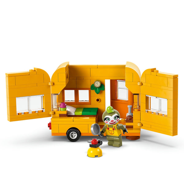 LEGO Animal Crossing 77054 — Caravana și magazinul de gradinarit al lui Leif – imagine 2