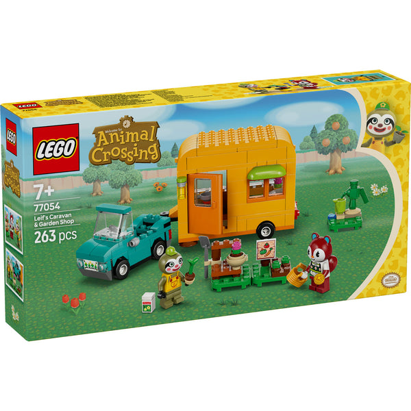 LEGO Animal Crossing 77054 — Caravana și magazinul de gradinarit al lui Leif – imagine 4
