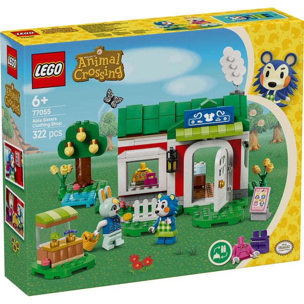 LEGO Animal Crossing 77055 — Magazinul de haine detinut de Able Sisters – imagine 4