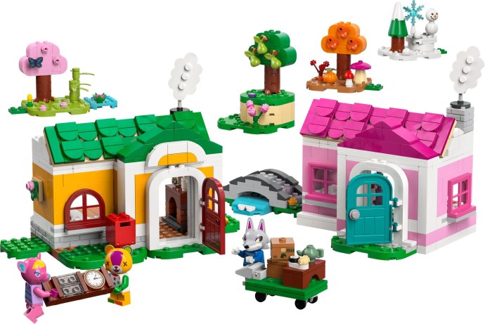 LEGO Animal Crossing 77057 — Case creative: anotimpuri distractive