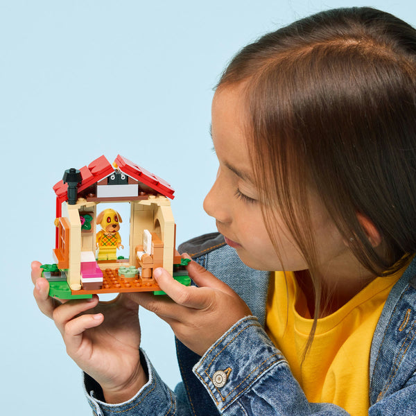 LEGO Animal Crossing 77058 — Casa confortabila a lui Goldie – imagine 3