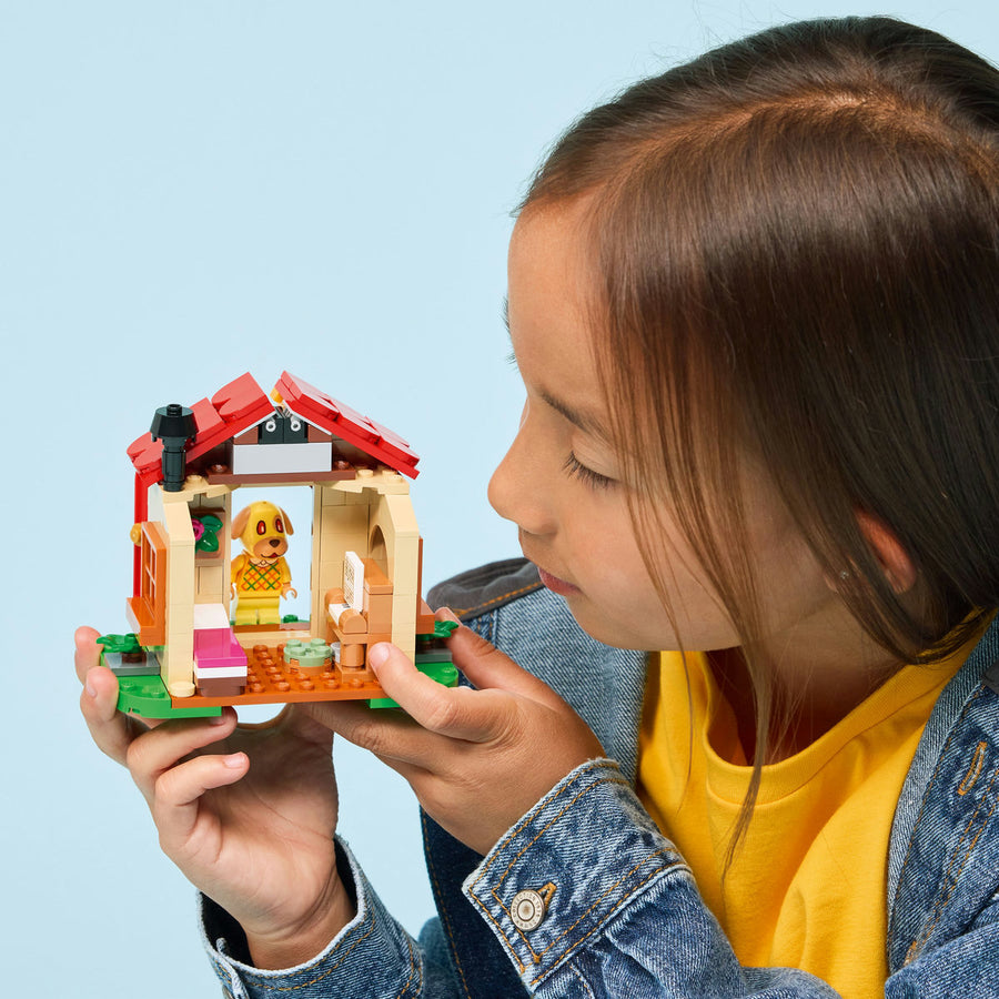 LEGO Animal Crossing 77058 — Casa confortabila a lui Goldie – imagine 3